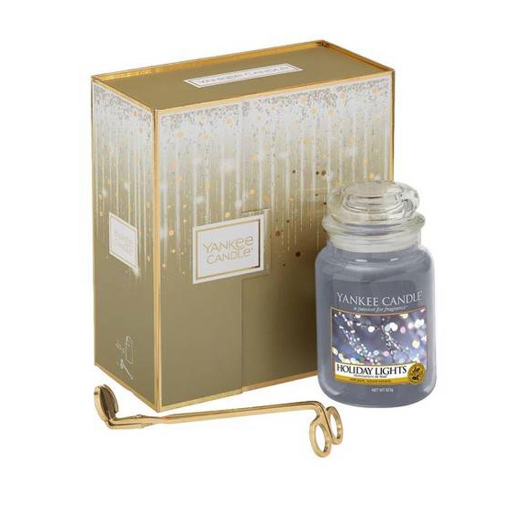 Yankee Candle Large Jar & Wick Trimmer Holiday Sparkle Gift Set £26.99
